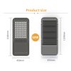 Solar street light project with lithium for outdoor